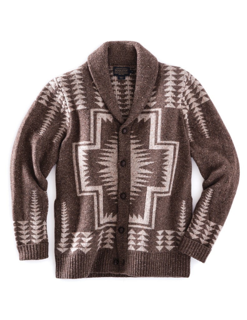 Pendleton Western Sweater Mens TK Harding Shawl Cardigan AF035