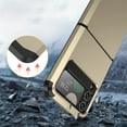 thumbnail image 2 of Allytech Galaxy Z Flip 4 5G Case, Rugged Military Grade Protection Shockproof Hinge Protection Anti-Scratch Bumper Phone Case Cover for Samsung Galaxy Z Flip 4 - Gold, 2 of 6