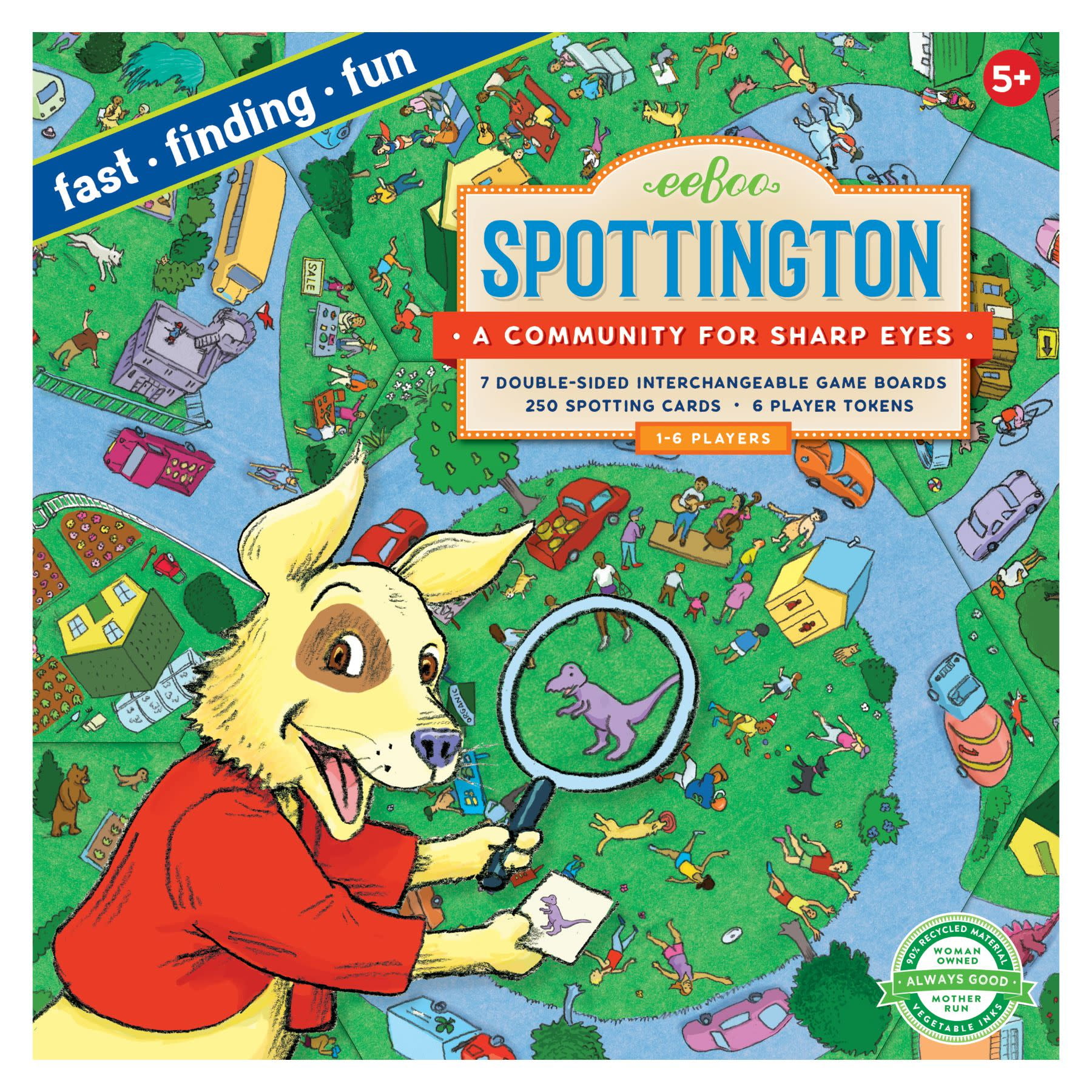 eeBoo Spottington Board Game