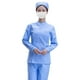 thumbnail image 3 of Conjunto de uniforme de enfermera perfecl Azul Talla M, 3 of 8