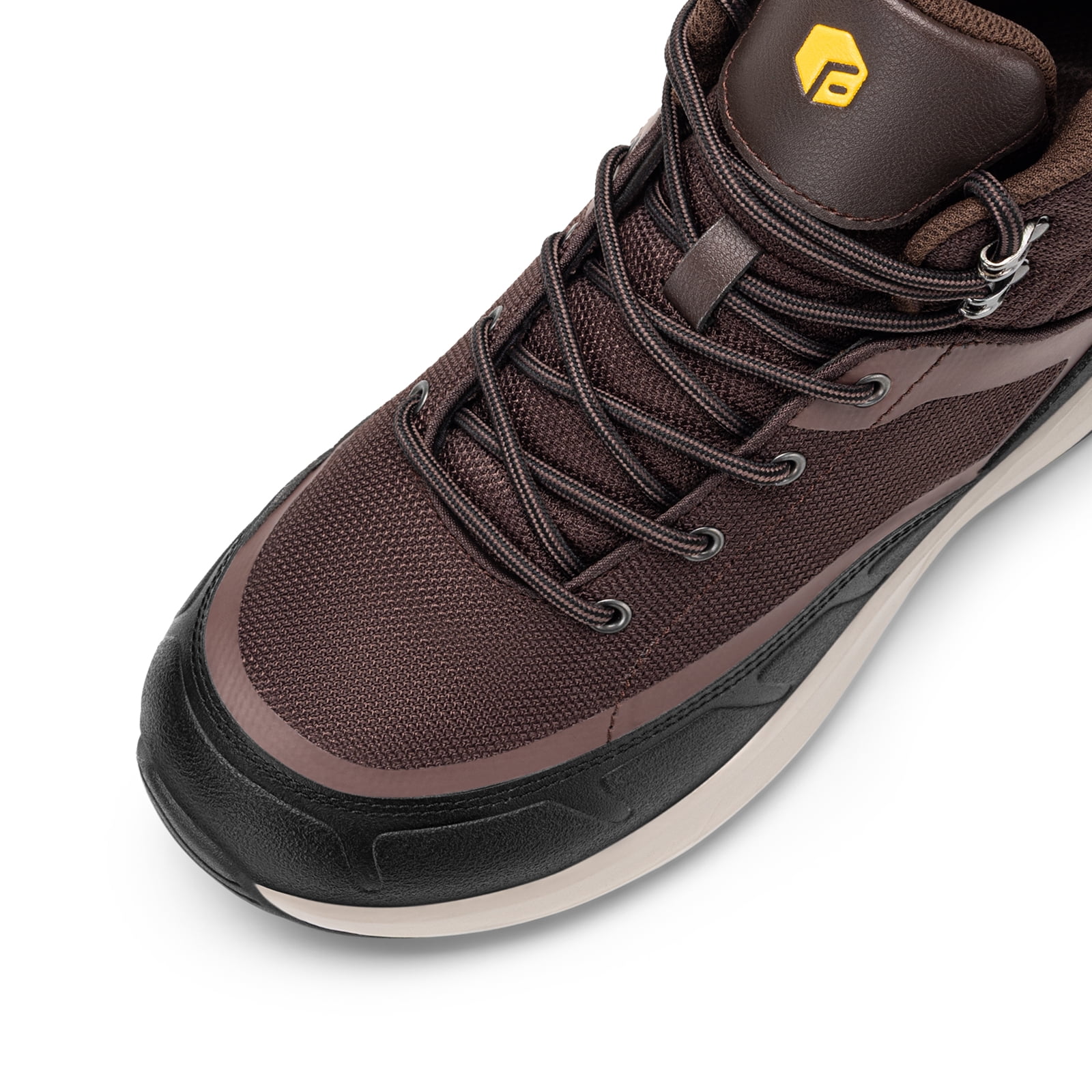 FitVille Men's Wide Boots Water-Resistant Outdoor Hiking Boots Slip-Resistant Breathable Shoes for Men with Arch Support