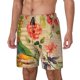 thumbnail image 1 of Fotbe Vintage Bird Traje de Baño para Hombre – Shorts de Natación de Secado Rápido con Forro y Bolsillos-Large, 1 of 6