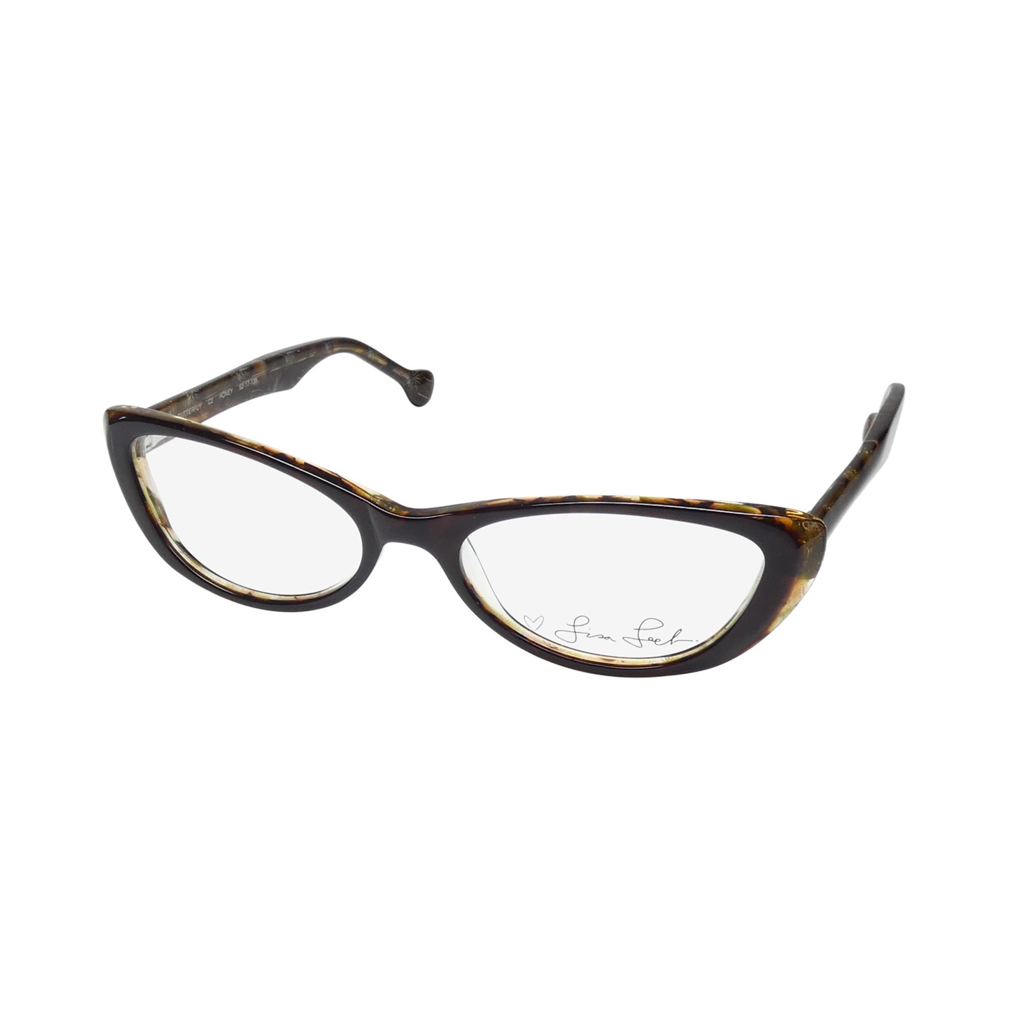 LISA LOEB BUTTERFLY CAT EYE EYEGLASS FRAME/GLASSES CLASSIC LIBRARIAN LOOK WOMENS