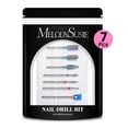 thumbnail image 3 of MelodySusie Nail Drill Bits Set, 7pcs Tungsten Carbide Diamond Nail Drill Bits for Acrylic Nails Poly Gel Cuticle Remove, 3/32'' Professional Nail Bits for Nail Drill Efile, 3 of 9