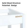 thumbnail image 2 of SDADI LT05W Marchepied d'Aide pour Maman à Hauteur Réglable pour Enfants pour la Cuisine, 2 of 7