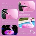 thumbnail image 3 of RoamReady Adults Inflatable Solar Powered Flamingo Pool Float, 42" with Lights, 3 of 7