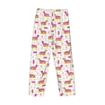 thumbnail image 5 of Goofa Dachshund Dog Puppy Printed Soft Pajama Pants for Men, Wide Leg Comfy Casual Lounge Yoga Pants-XX-Large, 5 of 9