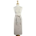 thumbnail image 5 of CC Home Furnishings 30" Gray Adjustable Chambray Cotton Bistro Apron with Pocket, 5 of 7