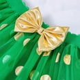 thumbnail image 7 of shoper St Patrick's Day Girls Two Piece Set Ribbed Flutter Sleeve Romper with Shamrock Print Outfit for Toddler, St Patricks Day Outfits Baby Dress Set, 7 of 7