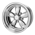 thumbnail image 2 of 15x6 American Racing VN420 CLASSIC 200S Polished Wheel 5x4.5 (-6mm), 2 of 2