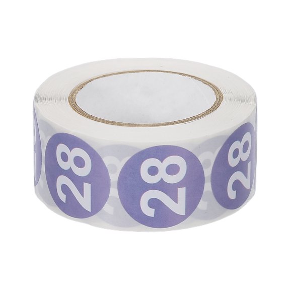 Number Stickers, Labels Circle Dot Stickers Adhesive Home Organization Warehouse Office Management No.28