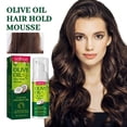 thumbnail image 5 of Olive Oil Hair Styling Mousse Styling Moisturizing Long Lasting 60ml, 5 of 5