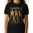 thumbnail image 3 of K-Pop Demon Hunters Girls' Short Sleeve Graphic T-Shirt, Golden Tour, Sizes 4-16, 3 of 5