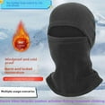 thumbnail image 5 of Fleece Thermal Balaclava Ski Mask Winter Hood Mask Head & Neck Warmer for Men Women 3 in 1 Full Head Mask Hat Scarf for Cold Weather Motorcycling Ice Fishing, 5 of 7
