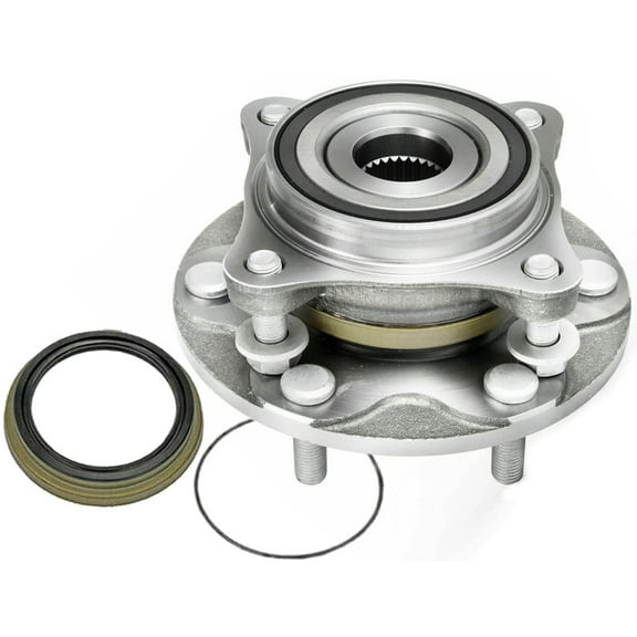 Afa Motors 4WD Front Wheel Bearing and Hub Assembly Compatible with Lexus GX460 GX470,Toyota 4Runner FJ Cruiser Tacoma Hub Bearing Assembly Heavy Duty 6 Lug 950-001 515040