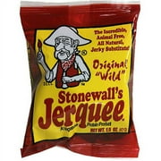 Stonewalls Jerquee Original Mild Vegetable Jerky, 1.5 oz. (Pack of 16)