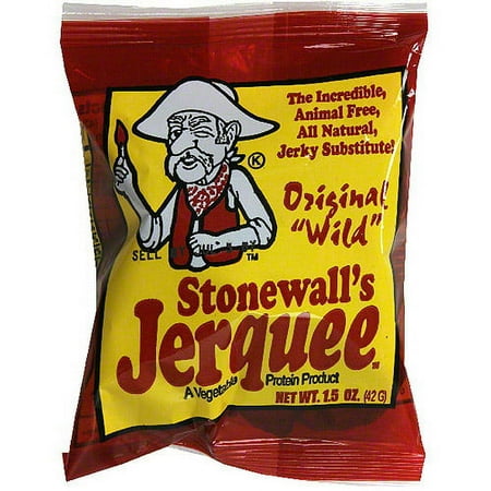 Stonewalls Jerquee Original Mild Vegetable Jerky, 1.5 oz. (Pack of 16)