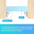 thumbnail image 5 of 3mm Shelf Support Pins Clear Plastic Support Small Cabinet Shelf Pins Cabinets (20pcs), 5 of 5