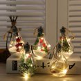 thumbnail image 4 of Bola de luz de hadas para decoración de árbol de Navidad, luz LED transparente luminosa para noche, colgante para Navidad, adorno para el hogar para Año Nuevo, 4 of 5
