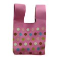 thumbnail image 4 of Knitted Shoulder Wrist Bag Purse Underarm Bag for Beach Party Festivals Gift Pink, 4 of 9