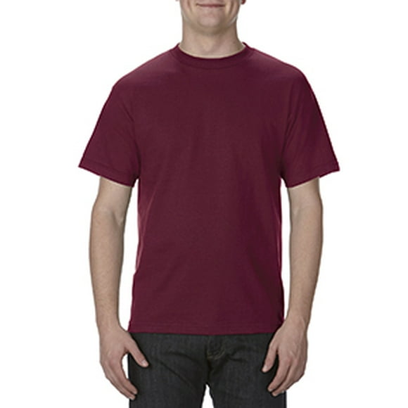 T-Shirt Adulte de 6,0 Oz, 100 % Coton - Bordeaux - 3XL