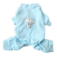 thumbnail image 2 of Pet Pajamas Breathable No Deformation Smell-less Pet Soft Four Legs Sleepwear for Home, 2 of 7