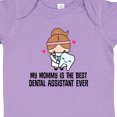 thumbnail image 4 of Inktastic Dental Assistant Mommy Girls Baby Bodysuit, 4 of 5