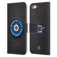 thumbnail image 1 of Head Case Designs Officially Licensed NHL Winnipeg Jets Puck Texture Leather Book Wallet Case Cover Compatible with Apple iPhone 6 Plus / iPhone 6s Plus, 1 of 6