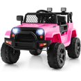 thumbnail image 1 of Camión Ride on Car Costzon a batería de 12 V con mando a distancia, color rosa, 1 of 9
