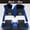 Black+Blue, variant on Custam Car Liners Floor Mats Full Set For Porsche Macan  95B-J1  2014-2026 Year Car Floor Mats 3D All-Weather  Front & Rear Liner Leather Waterproof