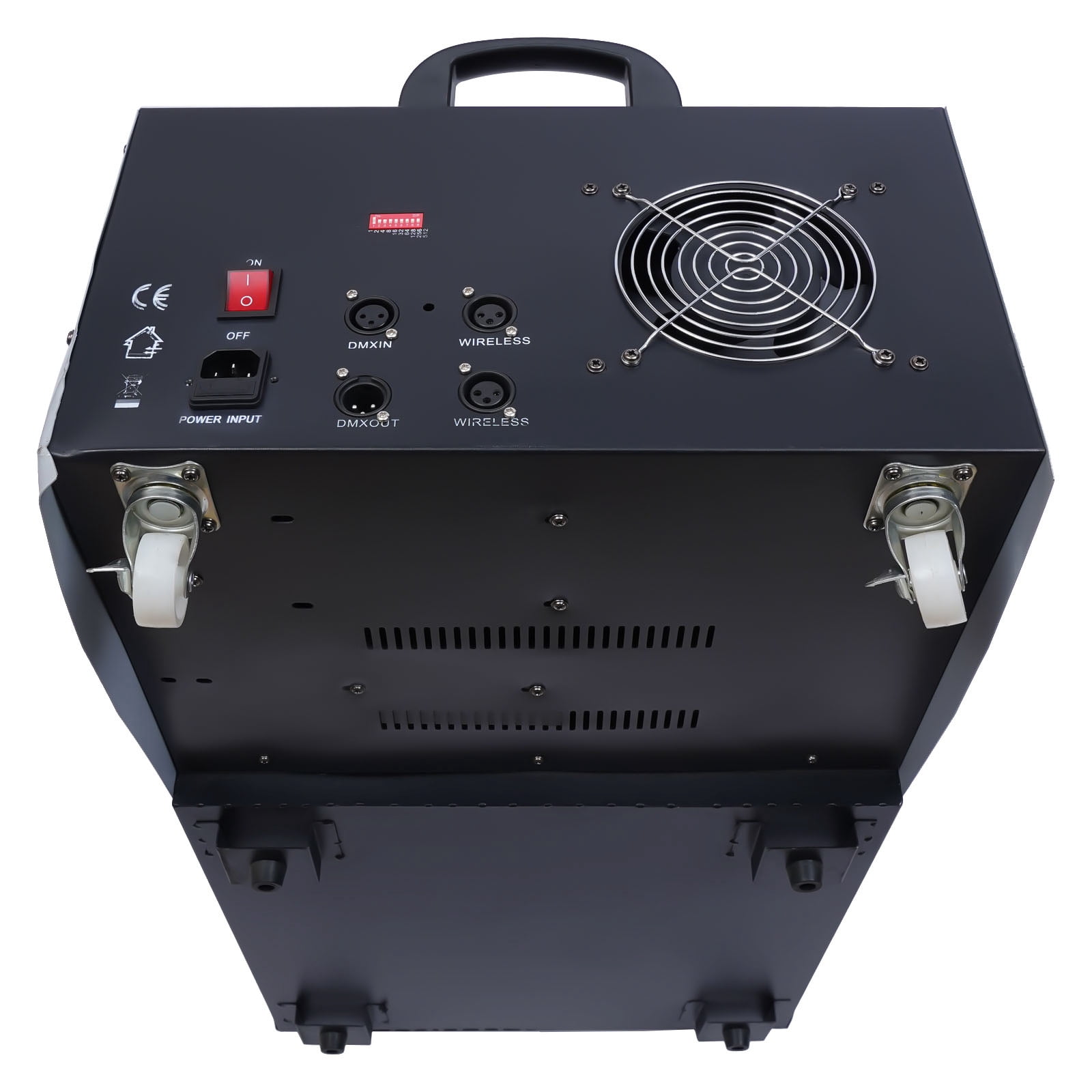 3000W Low Lying Smoke Fog Machine DMX DJ Stage Fogger Effect+ Remote For Large Stage Performances, Parties, Celebrations, Bars