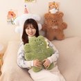 thumbnail image 4 of Bobo super cute pillow doll soft plush toy touch sleeping bed doll dog crocodile bear girl gift F, 4 of 4