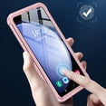 thumbnail image 3 of Dteck Full Body Case with Camera Lens Protector for Samsung Galaxy S24,Magnetic TPU Case Built-in Screen Protector Compatible with MagSafe Shockproof Cover,Pink, 3 of 5