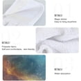 thumbnail image 5 of SKYSONIC Hanging Kitchen Towel set of 2,12" x 17" Eye of The Universe Towel Set Dry Towels for Kitchen, Bathroom, Laundry Room Table, 5 of 7