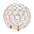thumbnail image 4 of Centro de Banquete de Boda Candelabro Esfera de Cristal 12cm Plata Sunnimix, 4 of 7