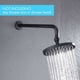 thumbnail image 4 of Adaptador de rótula giratoria para cabezal de ducha, conector de rótula, adaptador de ángulo de ducha, accesorios universales para cabezal de ducha, negro mate, 4 of 5