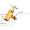 thumbnail image 3 of Air Conditioner Adapter 1/4 Thread Adapter R-134a Refrigerant Can Dispensing Bottle Tap Opener Valve 6035mm Car Air Conditioner Auto Car Accessories Durable and Practical Workmanship, 3 of 6