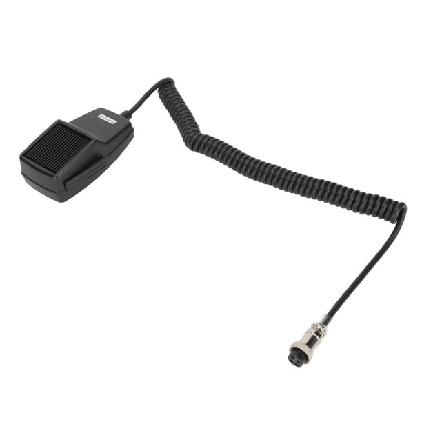 Workman DM-507-4 Reemplazo de Micrófono de stock 4 pin Altavoz de Micrófono CB Negro para Walkie Talkie