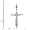 thumbnail image 2 of Sterling Silver Sword Cross Pendant, 2 of 2