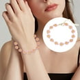 thumbnail image 3 of Pulsera de colores lindos para las mujeres pulseras delicadas con cadena ajustable joyería delicada para ella, 3 of 4