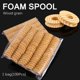 thumbnail image 3 of 100Pcs Foam Spools Fishing Winding Board Fishing Hook Line Accessories Foam Spool Trace Wire Swivel, 3 of 5