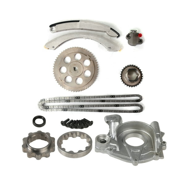 MOCA AUTOPARTS Timing Chain Kit Oil Pump Fit for 2003-2008 Isuzu Ascender 4.2L & 2002-2007 GMC Envoy 4.2L & 2004-2006 Chevrolet Colorado 2.8L