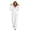 ZA-White sleepwear, variant on DIOAZUD Women's Fuzzy Fleece Onesie Pajamas Hooded Zip up Sleepwear Jumpsuit with Pockets Soft Cozy Warm Lounge Wear