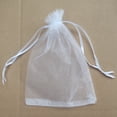 thumbnail image 2 of Kuymtek 50 Bolsas Malla para Verduras Frutas Comestibles Con Cordón blanco, 2 of 5