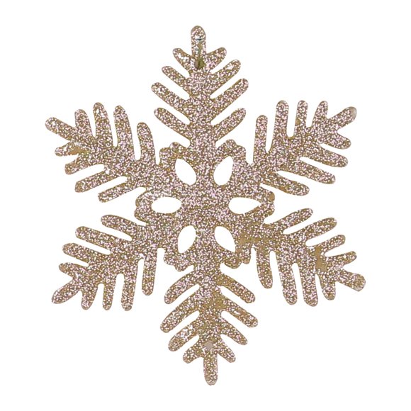 Large Snowflakes Extra Large Outdoor Christmas Ornaments Glittered Snowflakes Decorations Oversized Christmas Tree Ornaments Winter Indoor Outdoor Window Hanging Decorations