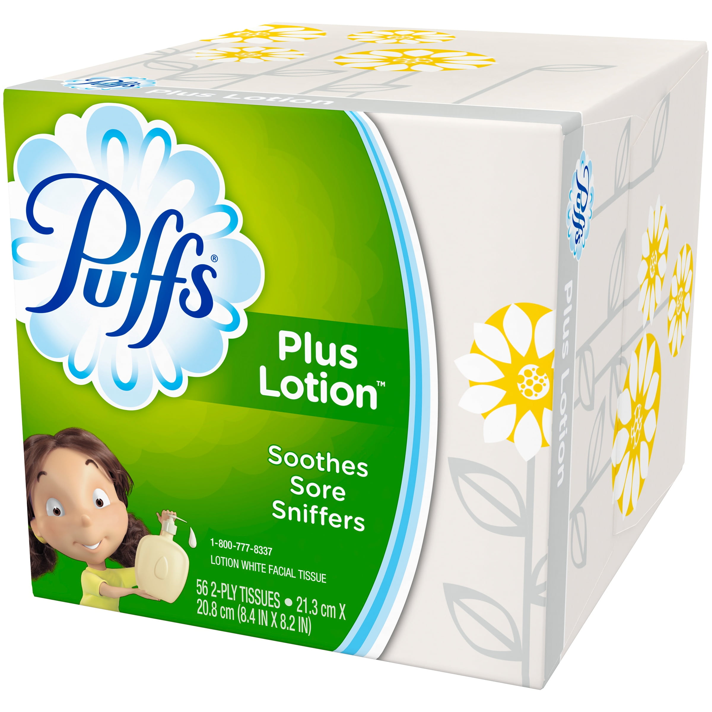 Buy One Get One 50% Off: Puffs Plus Lotion Facial Tissue, 1 Cube  Box, 48 Tissues Per Box