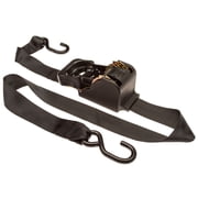 4 Pack - 2in x 10' Retractable Ratchet Strap with S-Hooks