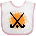 thumbnail image 3 of Inktastic Field Hockey Player Team Coach Boys or Girls Baby Bib, 3 of 4