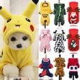 thumbnail image 2 of Winter Dog Clothes Warm Fleece Pet Dogs Hoodies Pet Clothes for Small Dogs Chihuahua Puppy Cats Jacket Coat Dog Jumpsuit Costume ShopWise Round, 2 of 12