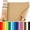 Brown, variant on Teddy Run Brown Kraft Craft Paper Roll for Gift Wrapping Bulletin Board Bouquet Flower Art Packing Parcel Table Covering 80GSM (Brown, 18" x 100')